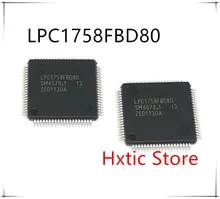 10pcs/lot LPC1758FBD80 LPC1758 LQFP80