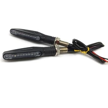 Auto Motorcycle Lamp Parts Steering Lights Assembly LED Lights Turn Lights Motorcycle Double – Sided Turn Signal Lights