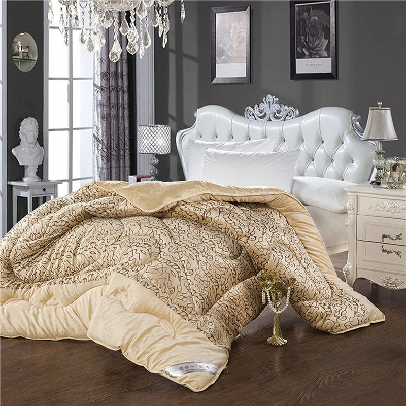 

Super soft short floss Upset by core of winter quilt Comforter Duvet Comforter inner Winter Duvet full queen king size quit