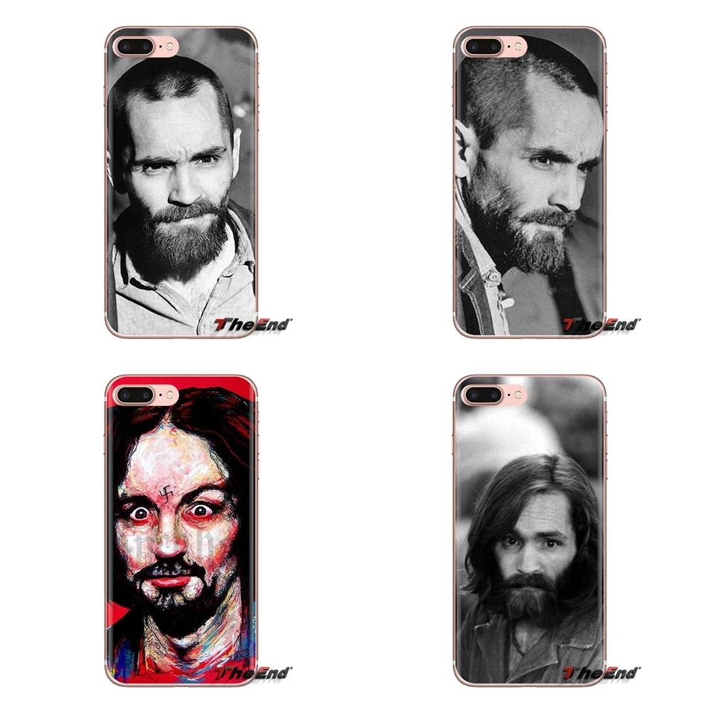 Мягкий чехол для HTC One U11 U12 X9 M7 M8 A9 M10 E9 Plus Desire 630 530 626 628 816 820 830 Charles Milles Manson Helter Skelter |