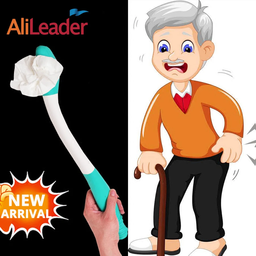 New Arrival For Old Men And Disabled Long Reach Comfort Wipe Toilet Paper Holder Arm Extension