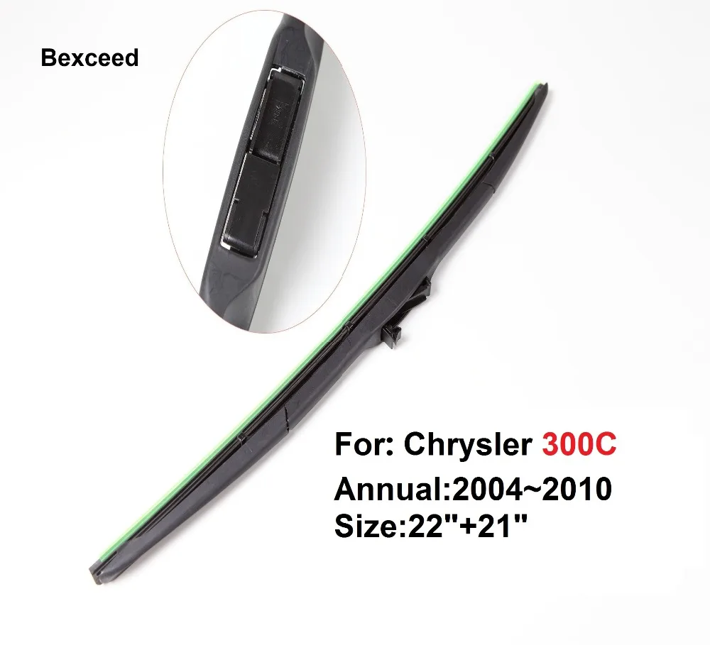 Buy 1 Set 22"+21" High Quality Bexceed of Car Windshield hybrid wiper blade for