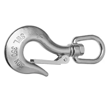 

350 KGS Lifting Stainless Steell Swivel Eye Hook 1/4