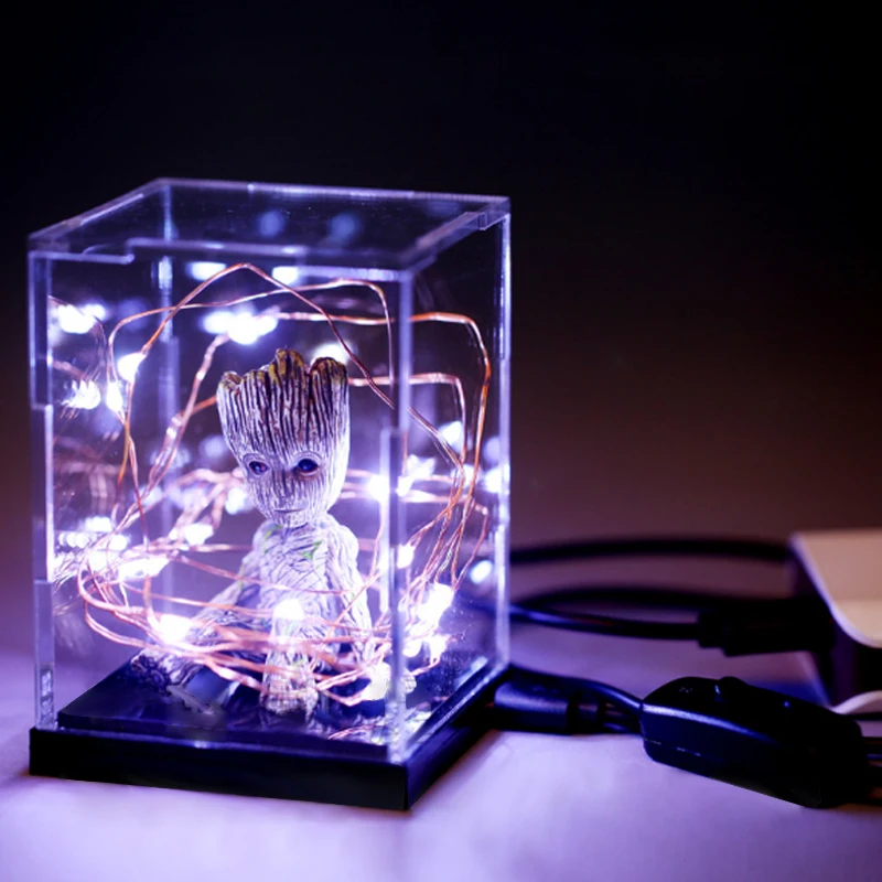Стражи Галактики ночные светильники LED Luminaria украшение комнаты настольная лампа