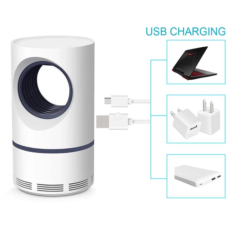 Электрическая лампа для уничтожения комаров USB электрическая ловушка мухи