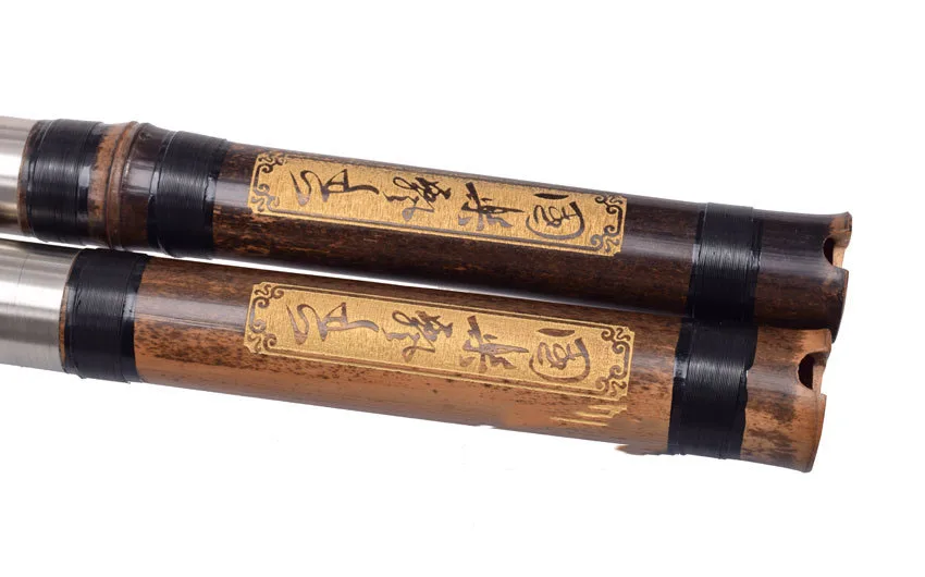 Китайская Вертикальная бамбуковая флейта Xiao 8 отверстий точно настроенный хроматический музыкальный инструмент G/F ключ Dong Xiao три секции флейта