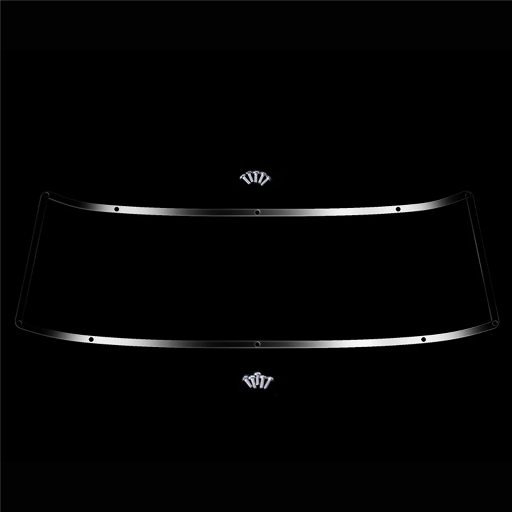 All Metal Windscreen Decoration Strip Side & Rear Window Frame for TRAXXAS TRX4 Ford Bronco RC Car Smooth Surface Beautiful