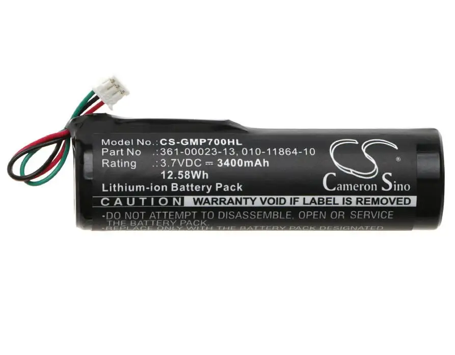 Аккумулятор Cameron Sino 3400mah для GARMIN Pro 550 ручной Tri-Tronics 70 ошейник собак 010-11864-10 |