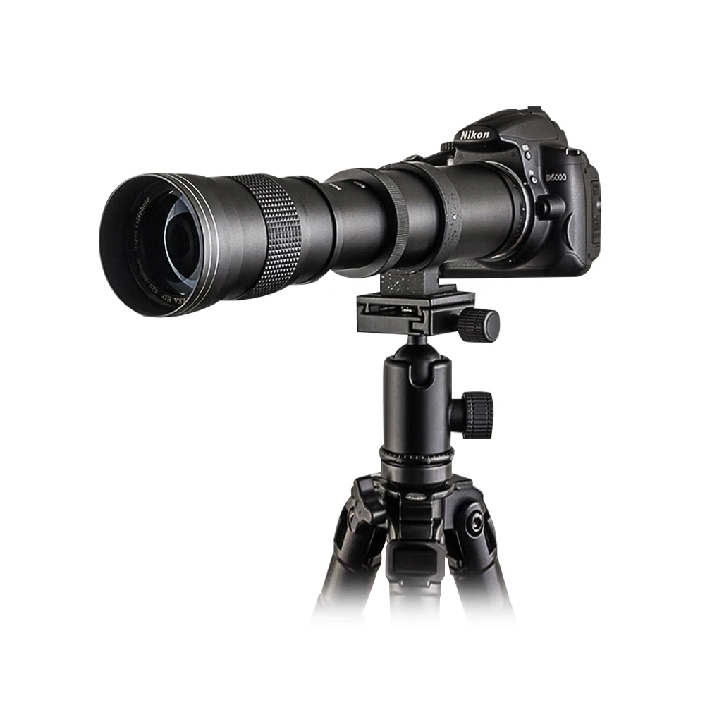 Mcoplus супер телеобъектив ручной зум-объектив для Canon 5D II 6D 7D 50D 60D 70D 550D 600D 650D 700 420-800 мм F8.3-16 DSLR камеры