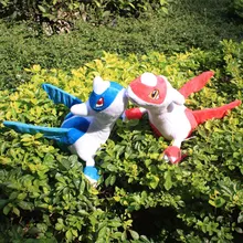 1pc 30cm Pokemon Snap Plush Dolls Birthday Gift Pokemon Latias Plush Toys Red and Blue Color