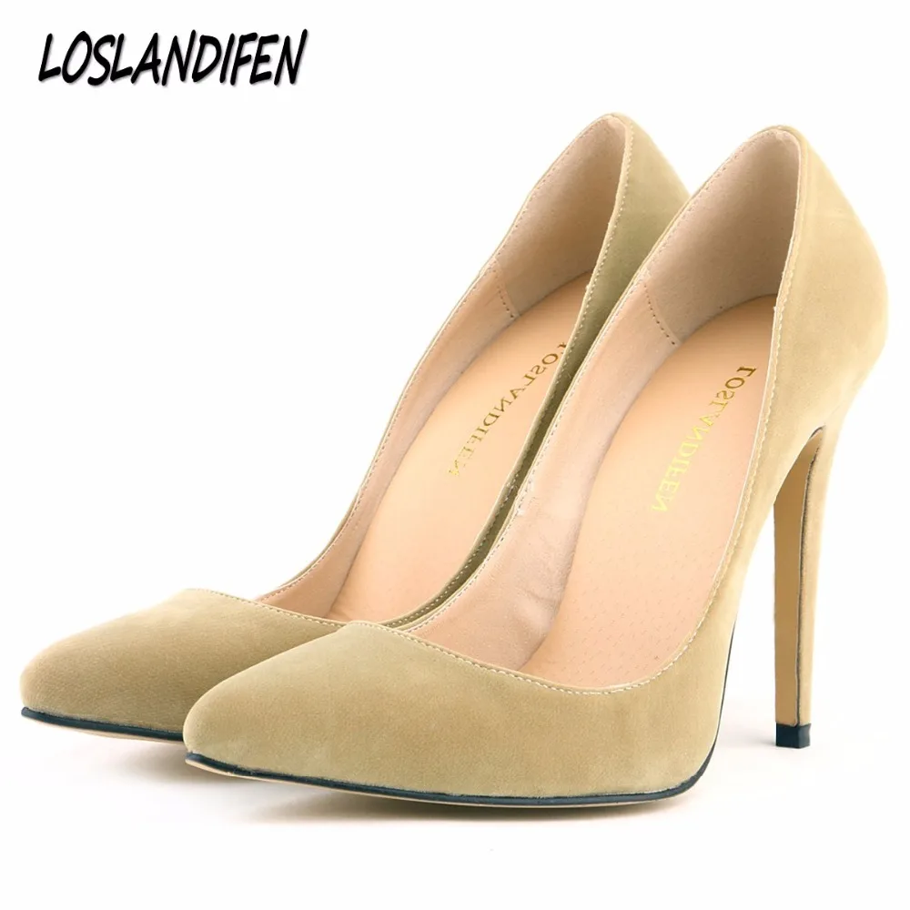 slip on pointed heels