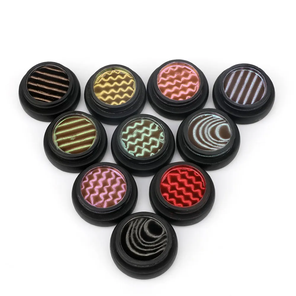 

Magnetic Eye Shadow Glitter Beauty Eyeshadow 6 Colors Makeup Long Lasting Pigment Pressed Eyeshadow Gold Sliver Cosmetic Beauty