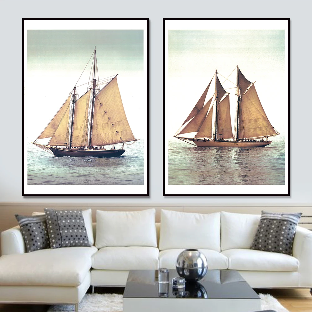 -Sail-Boat-Canvas-Painting-Decorative-Wall-Art-Home-Decoration-Modern-Pictures-Posters-and-Prints-Nordic (1)