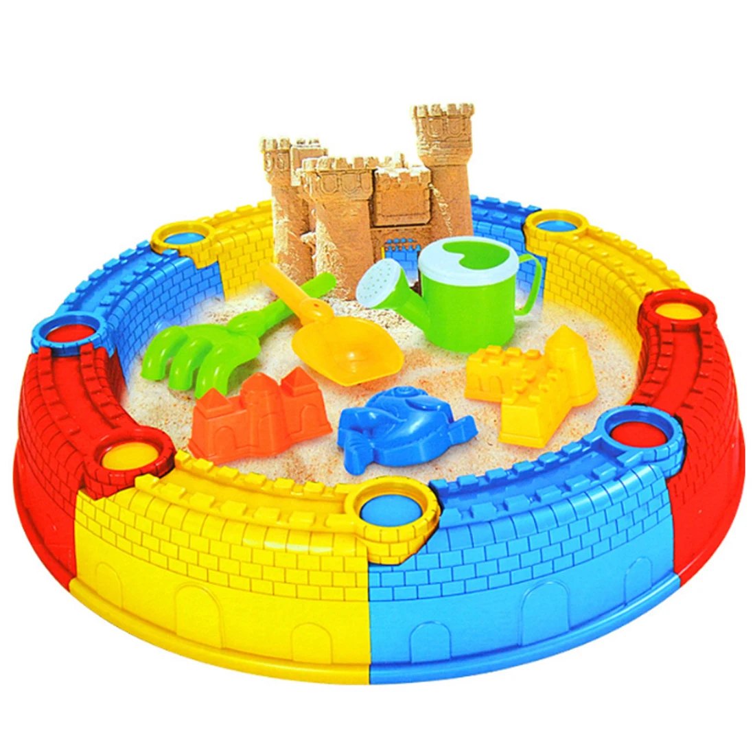 

Children Beach Sand Toys Sand Castle Set for Training Kids Operational Ability