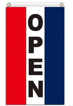 

Custom Advertising open Flag 3x5 ft custom any business hobby Polyester Flag