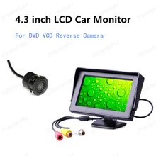 freeshipping 4.3 inch For DVD VCD Reverse Camera Car Monitor
Color TFT LCD Mini Parking Monitor Screen