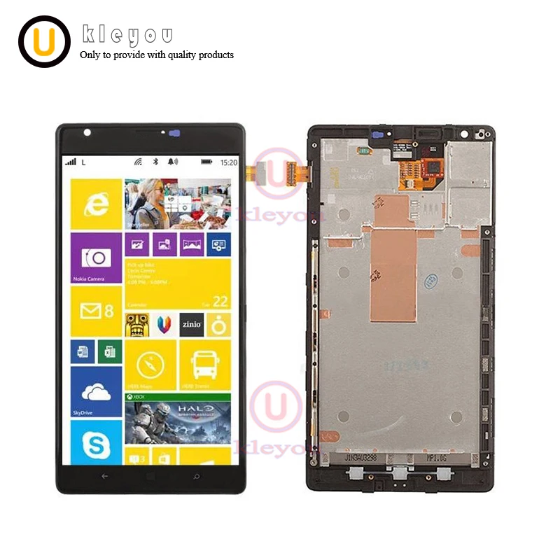 6 0 &quotпротестированный черный для Nokia Lumia 1520 ЖК дисплей сенсорный экран дигитайзер
