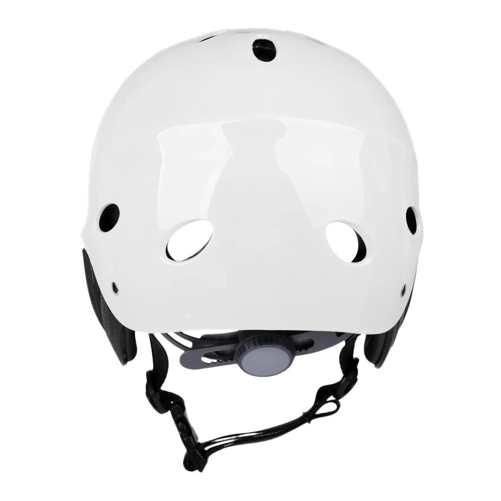 Perfeclan Lightweight Vented Water Sports Safety Helmet Kayak Canoe Boat Surf Hard Cap with Ear Protective Pads CE Certified