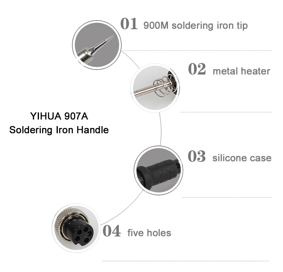 YIHUA 907A soldering iron 2