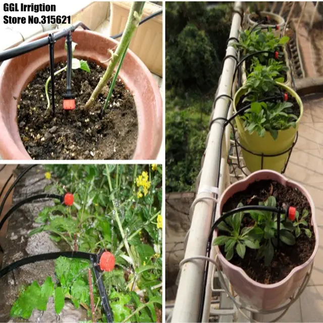 Automatic Drip Irrigation System 20m 20 Nozzles Garden