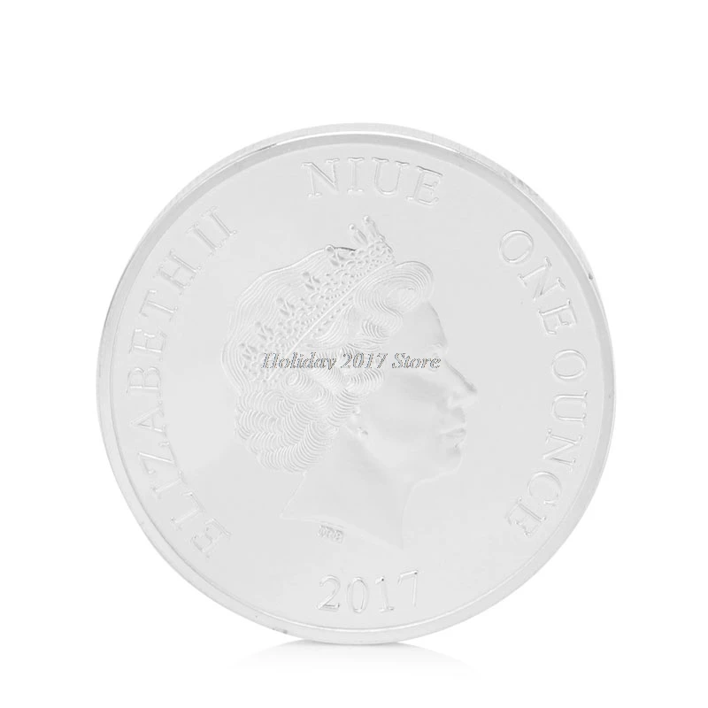 Год петуха елизания II 1oz памятные монеты золото-2F