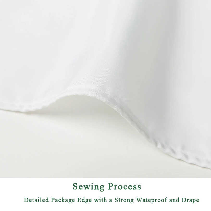 Custom Polyester Bathroom Fabric Shower Curtains