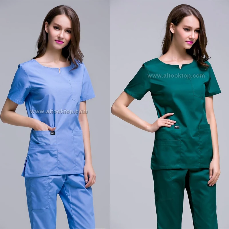 Summer uniformes hospital women medical clothing nursing scrubs