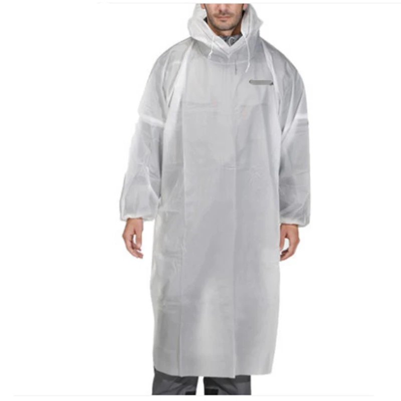 Outdoor translucent raincoat rainwear poncho For Tour Hiking Camp ...