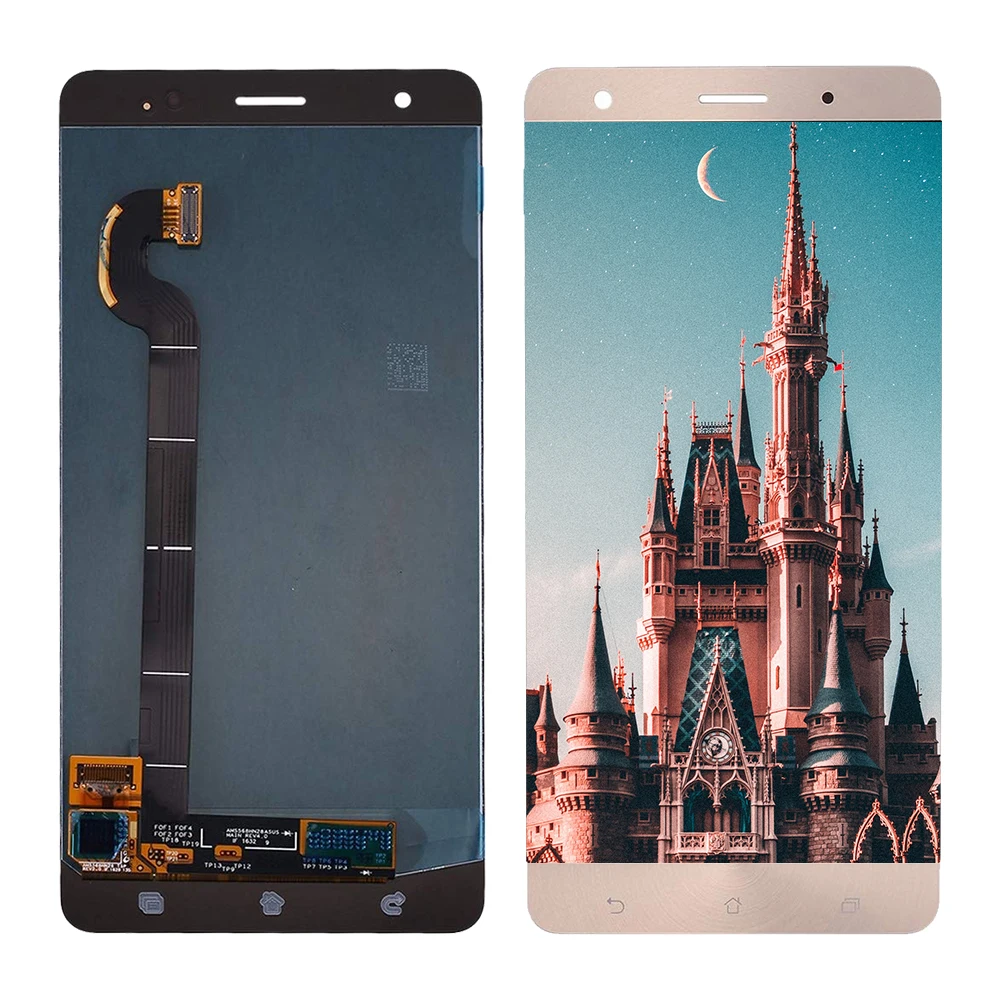 ЖК дисплей 5 7 дюйма для Asus Zenfone 3 Deluxe ZS570KL Z016D с сенсорным экраном и дигитайзером