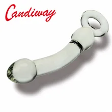 Glass plug bullet anal sex toys for man women G SPOT Crystal anal DILDO DOUBLE HEAD DICK Stimulating anus BUTT toys PENIS SHIP