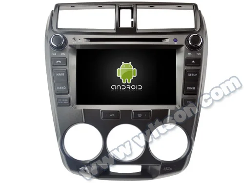 Perfect 8" Android 9.0 OS Car DVD Multimedia GPS Radio for Honda City 2008 2009 2010 2011 2012 2013 Ballade 2008-2013 City S 2008-2013 2