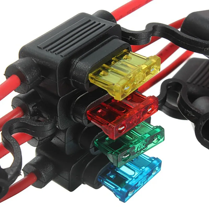 120PCS Small Size Car Fuse Low Profile Blade Type Set for Automotive Boat Truck Standard Fuse 5A/10A/15A/20A/25A/30A with Box