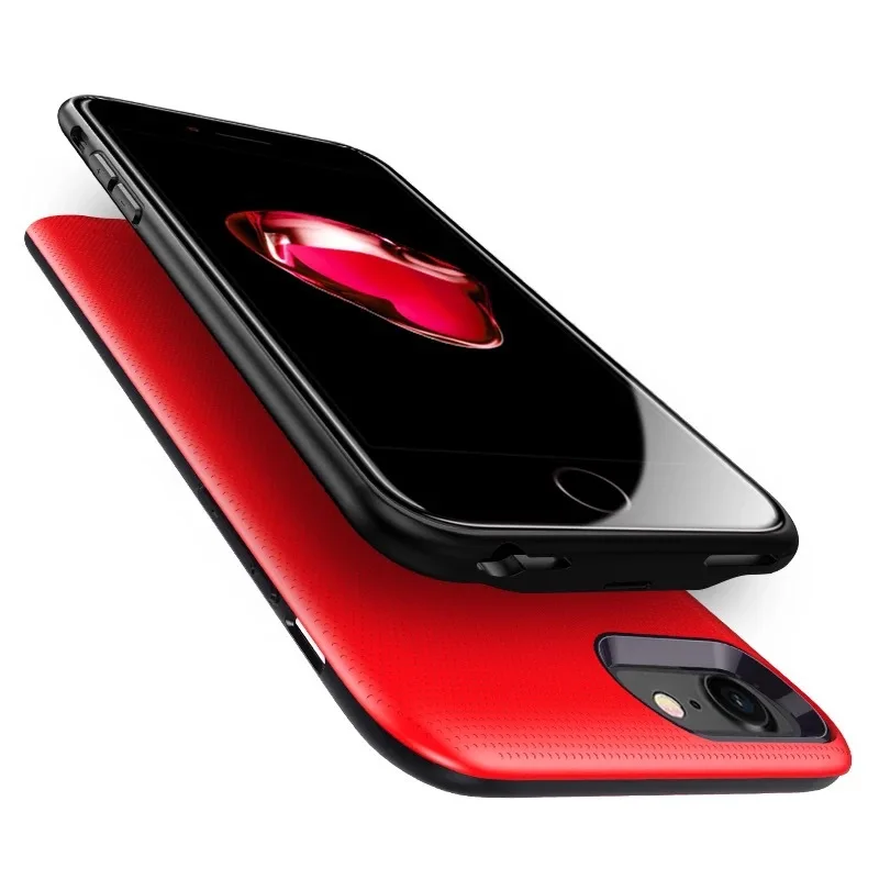 

3700mah Power Bank Polymer lithium ion Battery Back clip charging phone case Power bank battery for iPhone 6sp/7p/8p