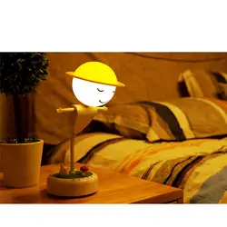 Лампа в форме пугало светодио дный лампа для внутреннего ночного освещения для детской комнаты, детей, детская комната ночник 30DC25