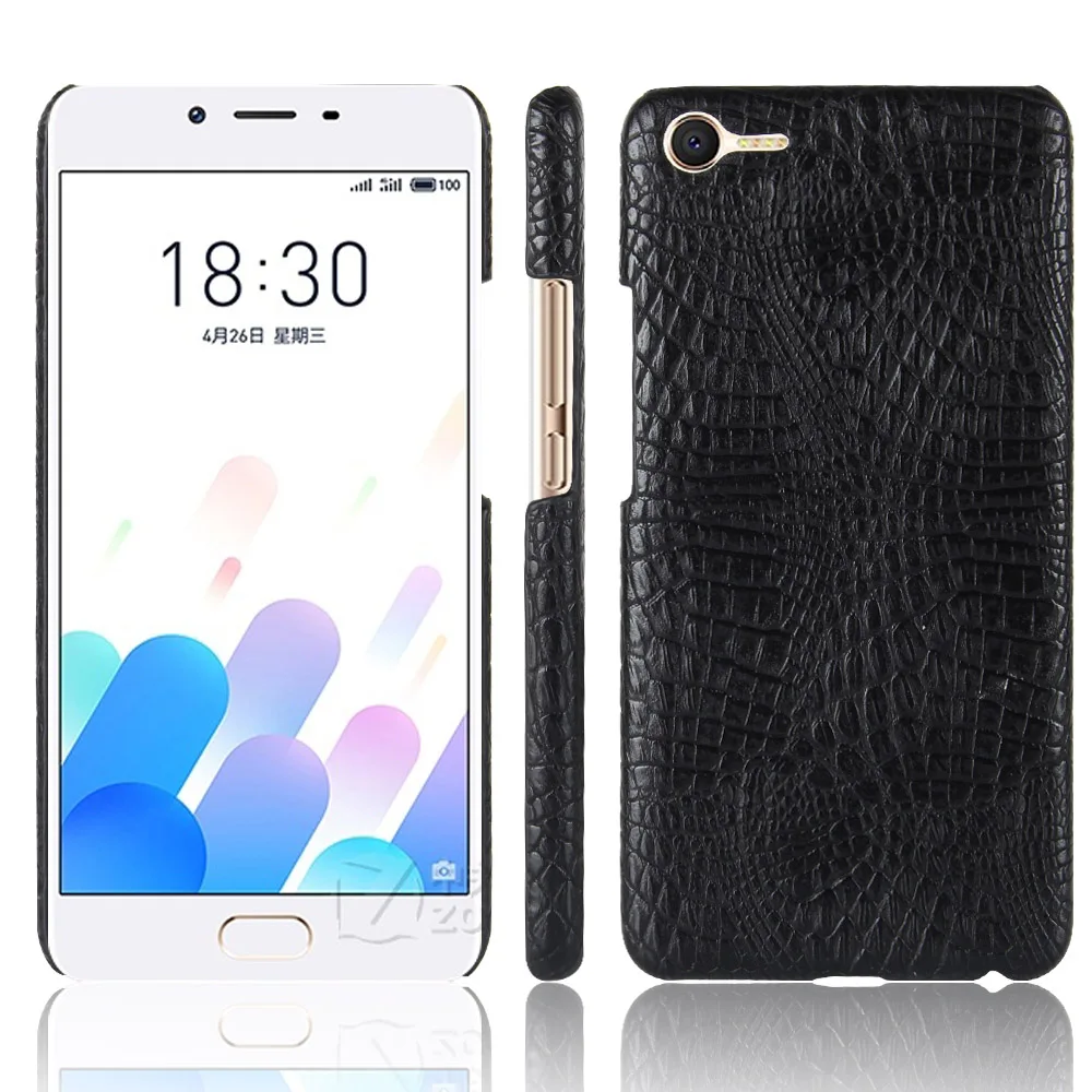 Роскошный чехол под крокодиловую кожу из искусственной кожи для Meizu e2 Pro 6 Plus S 7 A5 M3