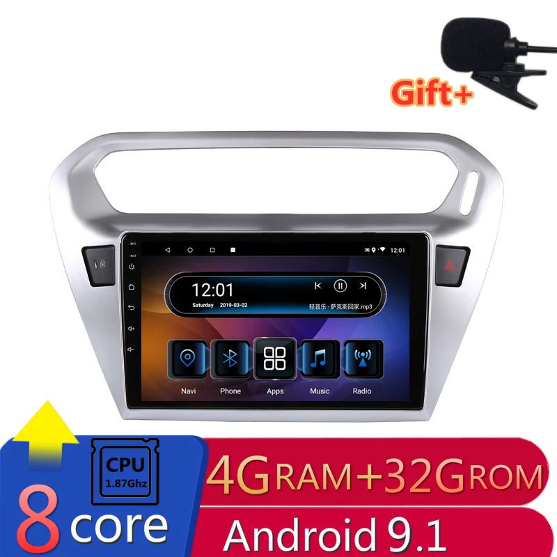 Excellent 10.1" 4G RAM 8 cores Android Car DVD GPS Navigation For Peugeot 301 2014 2015 2016 2017 2018 audio stereo car radio headunit 0 Excellent 10.1" 4G RAM 8 cores Android Car DVD GPS Navigation For Peugeot 301 2014 2015 2016 2017 2018 audio stereo car radio headunit 0