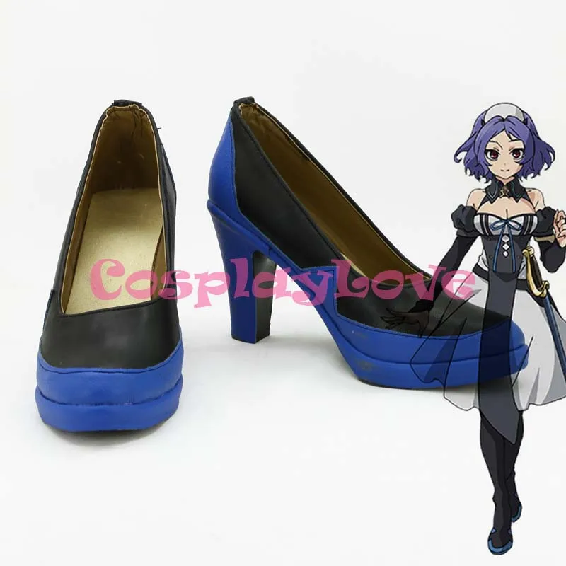 Custom Made Japanese Anime Seraph of the end Chess Belle Cosplay Boots Shoes For Halloween Christmas | Тематическая одежда и