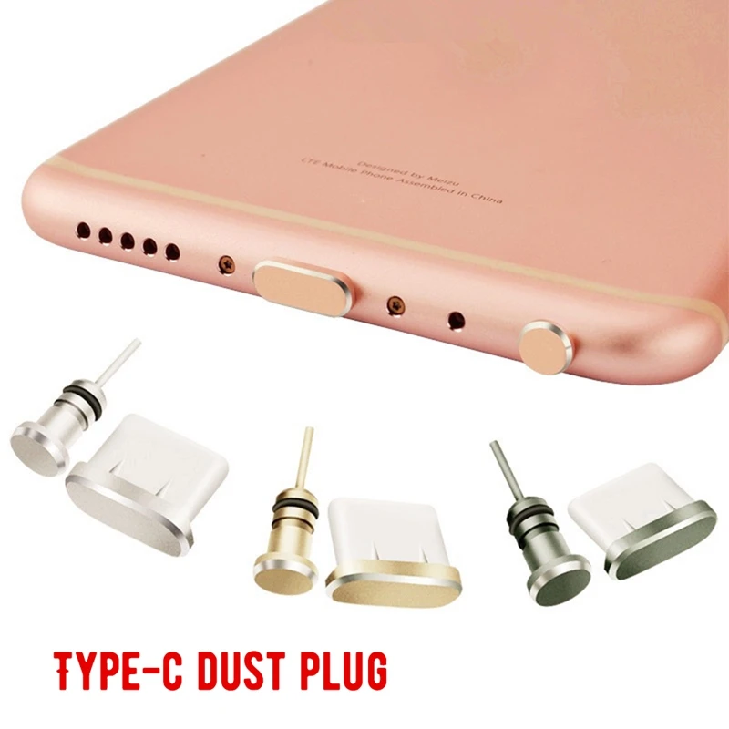 

Mobile Phone Type-C Latop Audio 3.5mm Dust Plug Headset Jack Interface Anti dust plugs For Samsung S8 S9 Plus and Smartphone