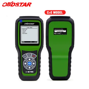 

OBDStar X100 PROS Auto Key Programmer C +E Type IMMOBILISER + OBD software with EEPROM Adapter Update online X100 PRO