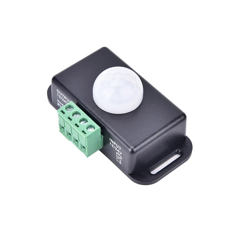 12V 24V Mini PIR Motion Sensor Detector Switch for LED S p Light Tape Infrared Detection