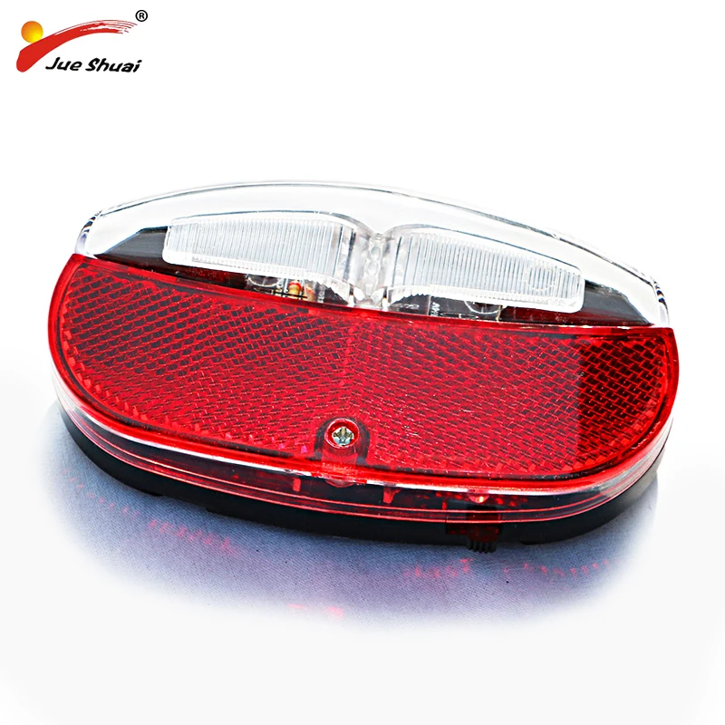 Discount LED Bicycle Rear Rack Light Road Bike Running Lights Cycling Taillight Red Rear Lamp luz trasera bicicleta led velo Tail Light 0