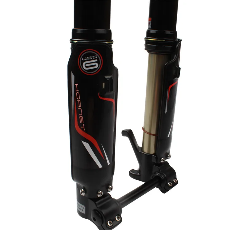 US $236.00 MTB DNM USD6 AM FR Mountain Bike Shock Absorber Air Suspension Bicycle Fork 26 275 Inch