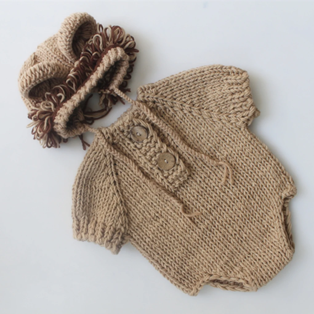 Newborn Baby Cute Crochet Knit Costume Prop Outfits Photo Photography Baby Hat Photo Props New born baby girls Cute accessories Newborn Baby Cute Crochet Knit Costume Prop Outfits Photo Photography Baby Hat Photo Props New born baby girls Cute accessories