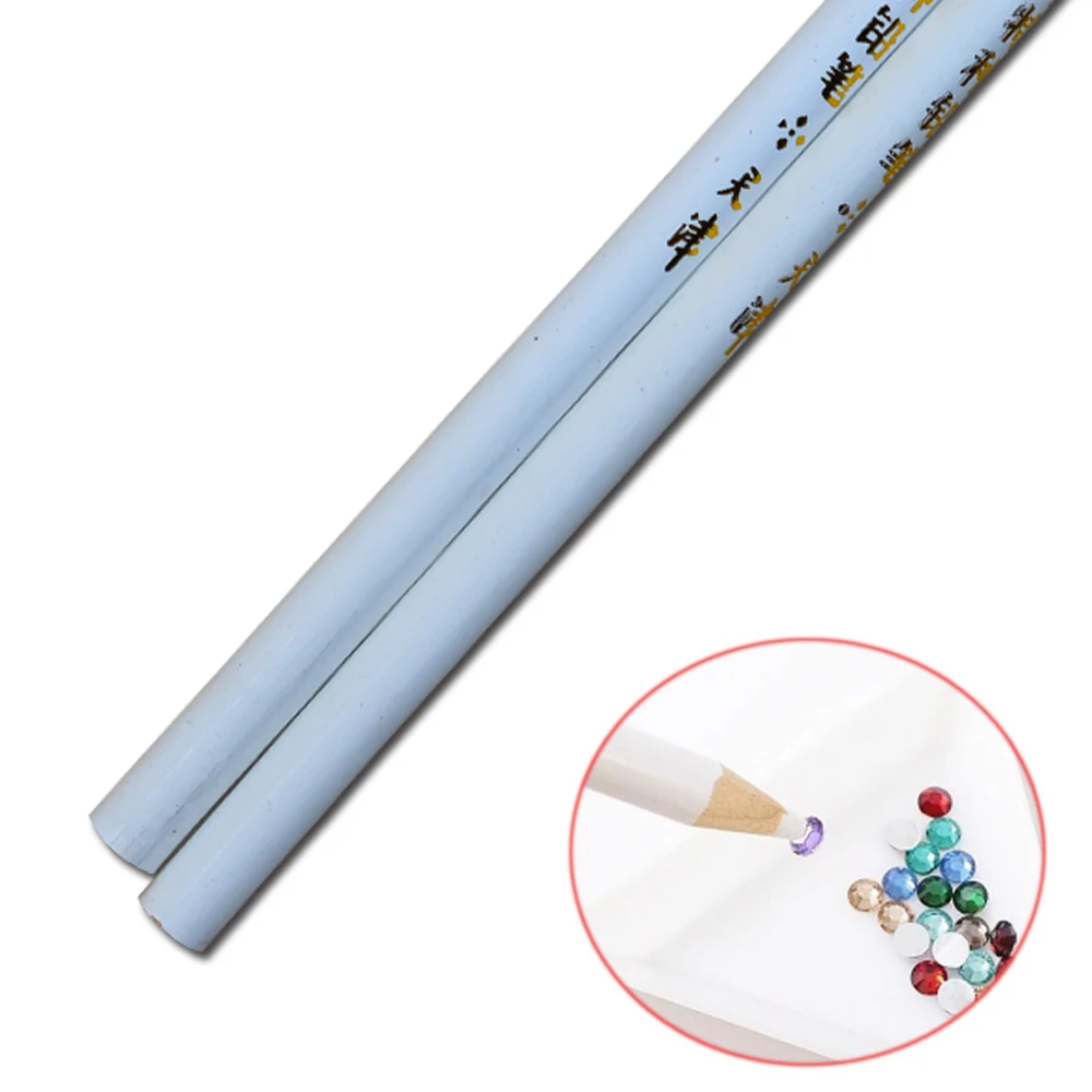 2 шт. ручка для маникюра с кристаллами # TR36|nail art dotting pen|dotting pendotting tool |
