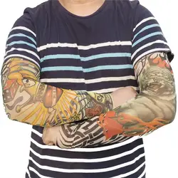 6 шт Для женщин Временная подделка слипоны тату-рукава комплект новая мода солнцезащитный крем, чтобы покрыть татуировки Для женщин мужчин