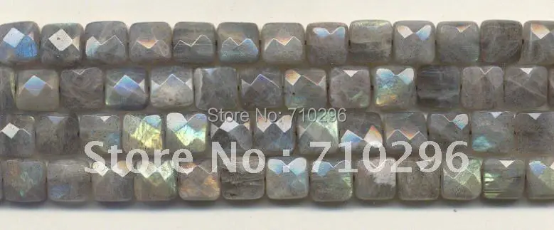 

Wholesale 3Strands/lot Natural Labradorite 12mm Faceted Squqre Semi Stone Beads 40cm/strand