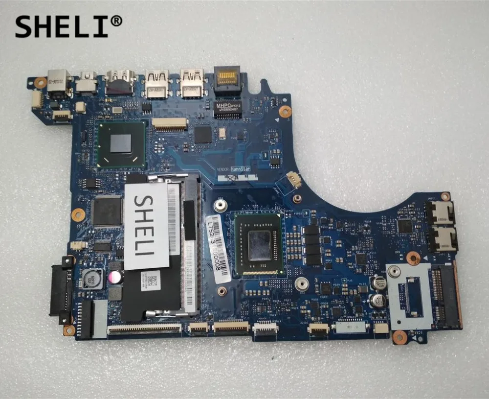 

SHELI For Dell XPS L412Z laptop motherboard LA-7452P CN-0FYY8M FYY8M 0FYY8M I7-2640M CPU 100% test OK