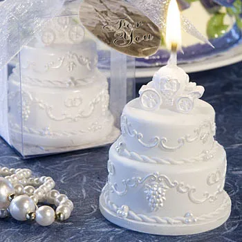 

4pcs/lot Wedding candles party home decoration scented wedding favor candle birthday cake candle pumpkin car art decor