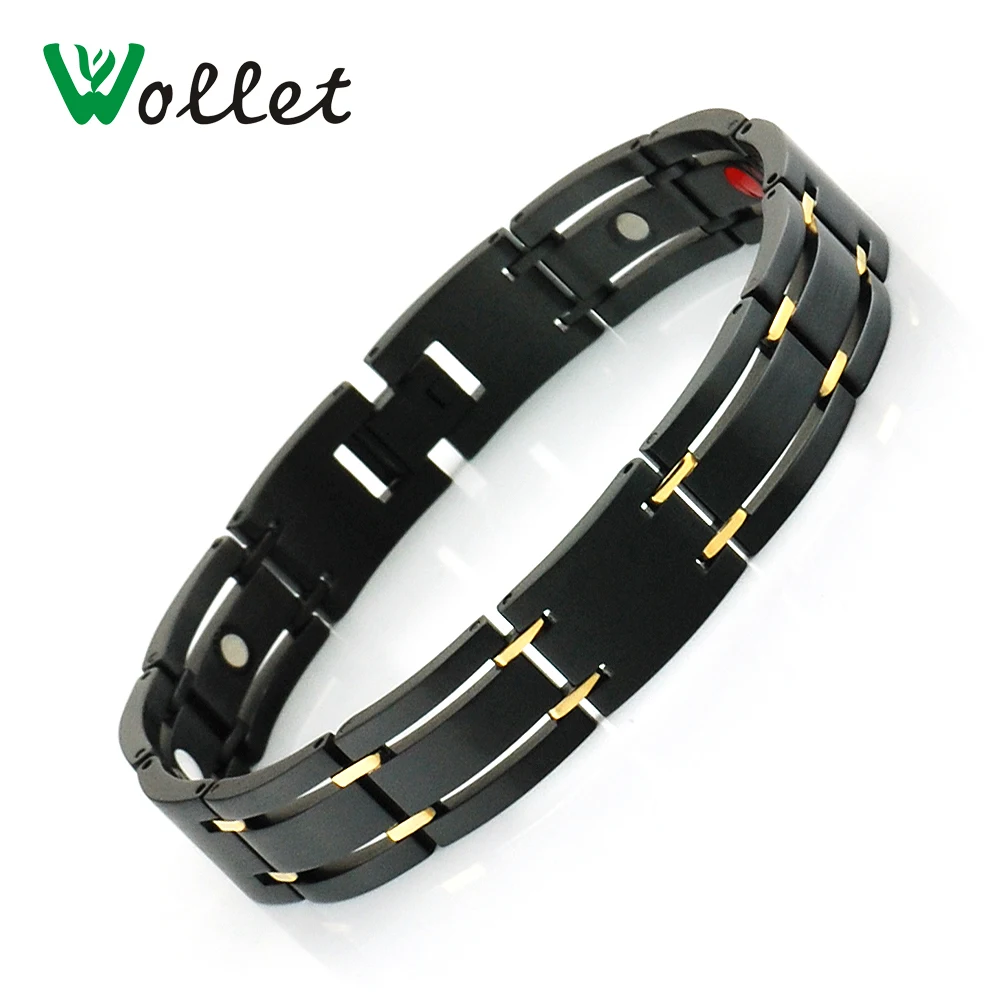 

2015 magnetic germanium 316L Stainless Steel Bracelet Men Jewelry Wholesale High Quality Never Fade Hot Sale Bracelets
