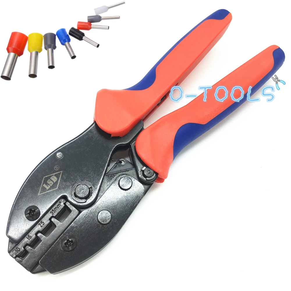 Crimping Tube 8-2AWG Ratcheting Wire Terminal Crimper Plier Tool For 10-35mm² Crimping Tube 8-2AWG Ratcheting Wire Terminal Crimper Plier Tool For 10-35mm²